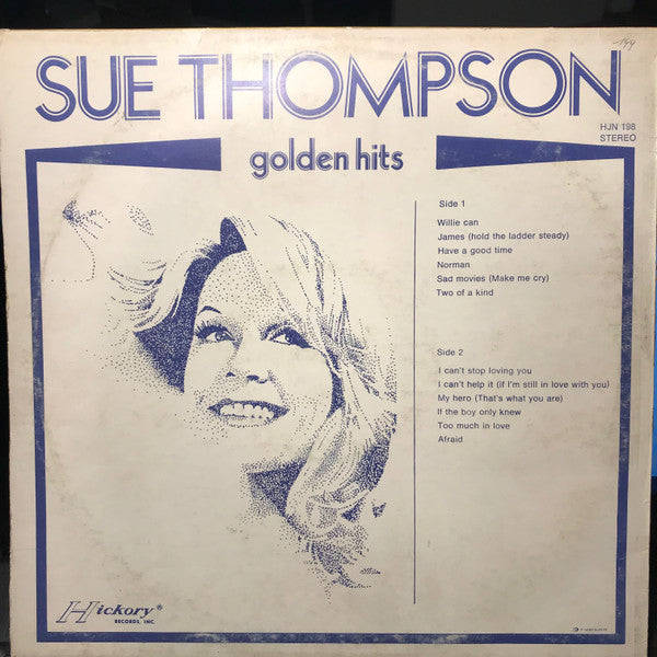 Sue Thompson : Golden Hits (LP, Comp)
