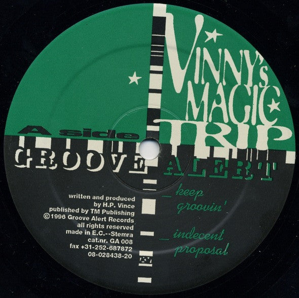 Vinny : Vinny's Magic Trip (12")