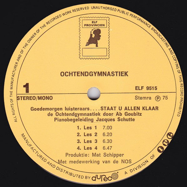 Ab Goubitz : De Ochtendgymnastiek (LP)