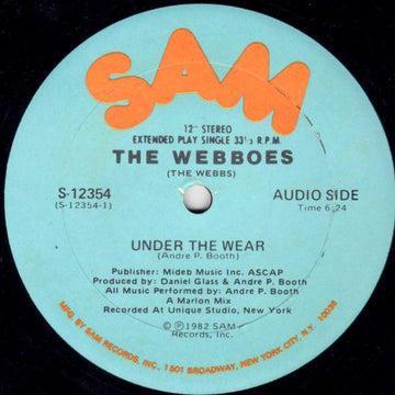 The Webboes : Under The Wear (12", Single)