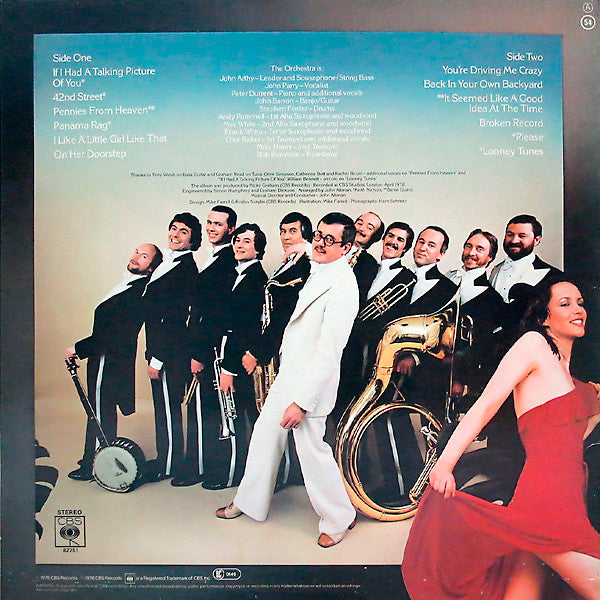 The Pasadena Roof Orchestra : A Talking Picture (LP, Album)