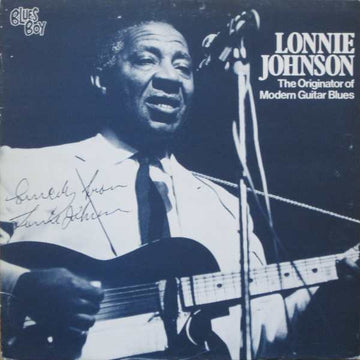 Lonnie Johnson (2) : The Originator Of Modern Guitar Blues (LP, Comp, Mono, RP, Gat)