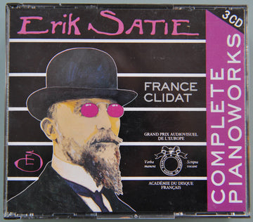 Erik Satie, France Clidat : Complete Pianoworks (3xCD, Album)