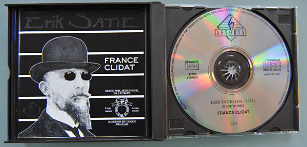 Erik Satie, France Clidat : Complete Pianoworks (3xCD, Album)