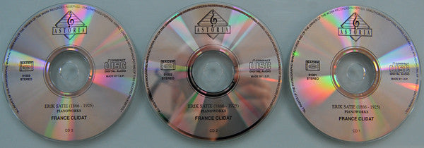 Erik Satie, France Clidat : Complete Pianoworks (3xCD, Album)