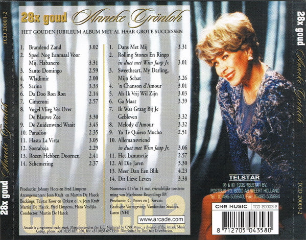 Anneke Grönloh : 28x Goud (2xCD, Comp)