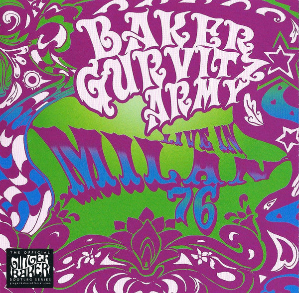 Baker Gurvitz Army : Live In Milan Italy 1976 (CD, Album)