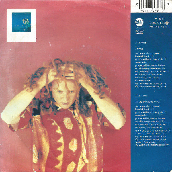 Simply Red : Stars (7", Single)