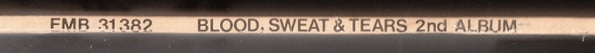 Blood, Sweat And Tears : 2nd Album (LP, Album, RE)