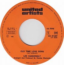 Lee Vanderbilt : Old Time Love Song (7", Single)