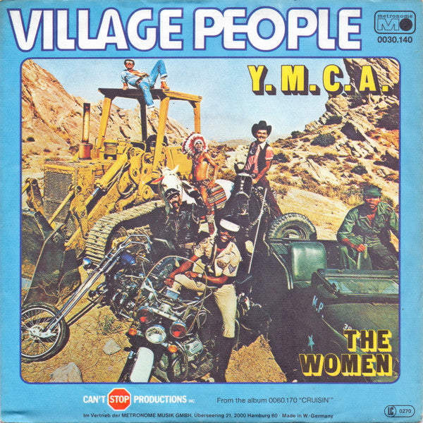 Village People : Y.M.C.A. (7", Single)