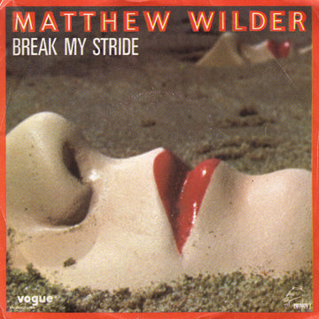 Matthew Wilder : Break My Stride (7", Single)