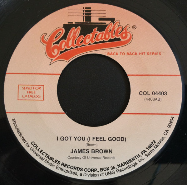 James Brown : I Got You (I Feel Good) (7", RE)