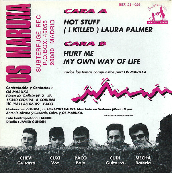 Os Maruxa : Hot Stuff (7")