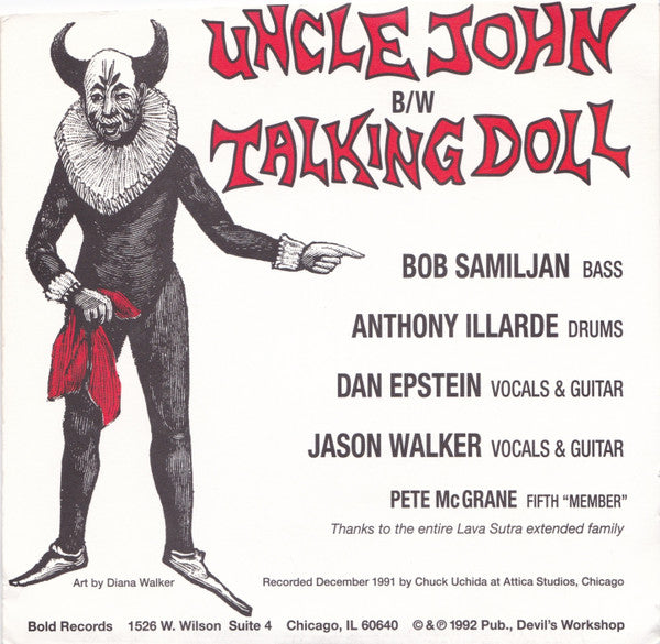 Lava Sutra : Uncle John (7", Single)