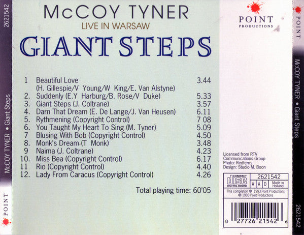 McCoy Tyner : Giant Steps (Live In Warsaw) (CD)