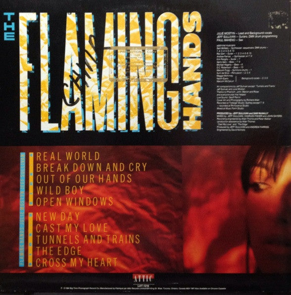 Flaming Hands : Flaming Hands (LP, Album)