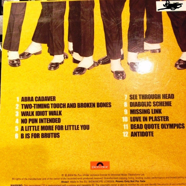 The Hives : Tyrannosaurus Hives (CDr, Album, Promo)