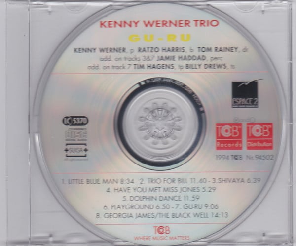 Kenny Werner Trio : Gu-Ru (CD, Album)