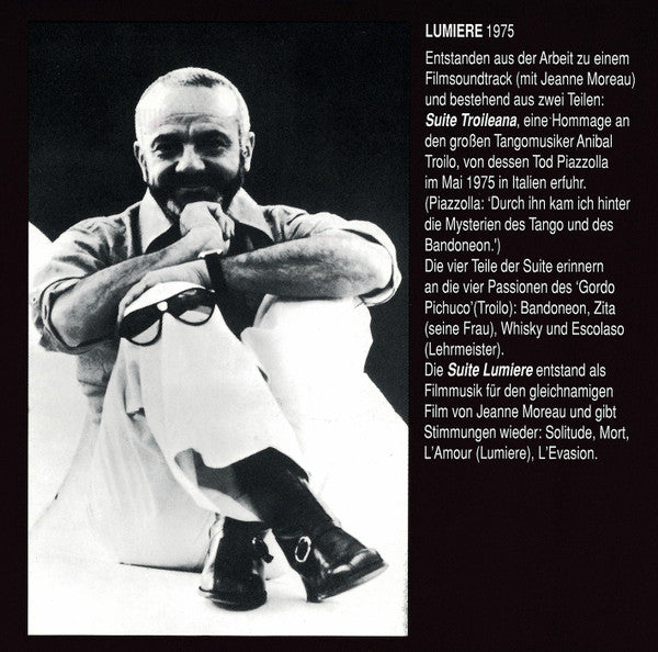 Astor Piazzolla : Lumière (CD, Album, RE)