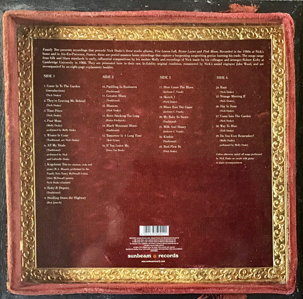 Nick Drake : Family Tree (2xLP, Comp, 180)