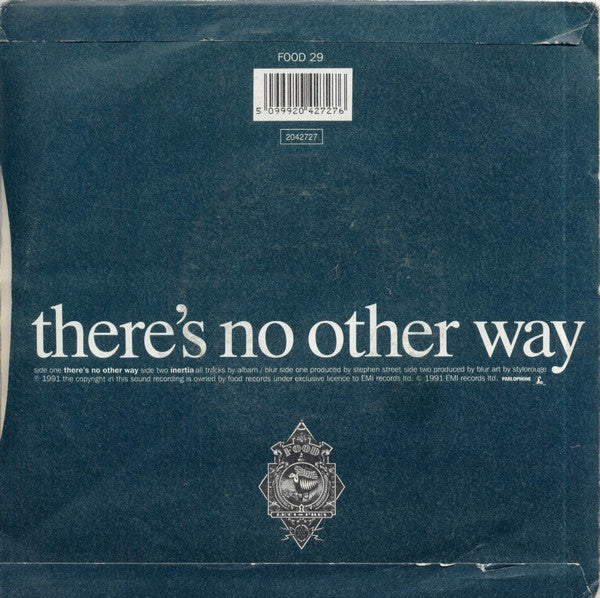 Blur : There's No Other Way (7", Single, Sil)