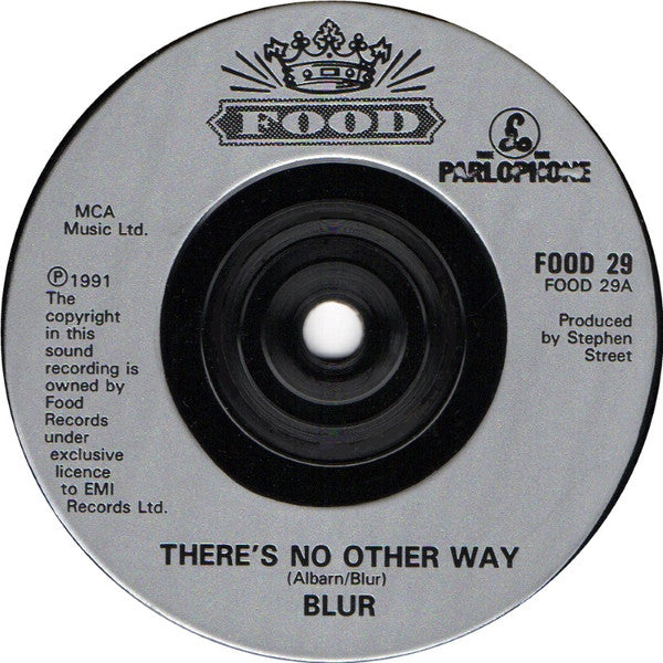 Blur : There's No Other Way (7", Single, Sil)