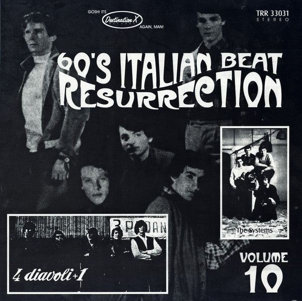 Various : 60's Italian Beat Resurrection Volume 10 (LP, Comp, Bro)