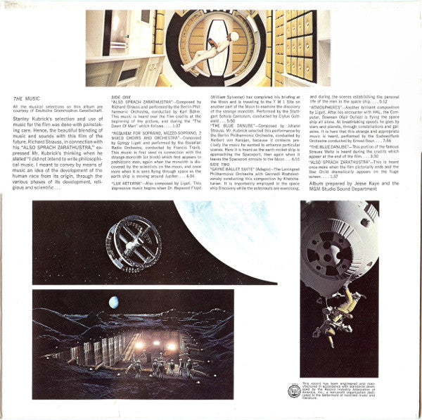 Various : 2001: A Space Odyssey (Music From The Motion Picture Sound Track) (LP, Album, RE, RP, Gat)
