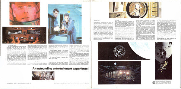 Various : 2001: A Space Odyssey (Music From The Motion Picture Sound Track) (LP, Album, RE, RP, Gat)