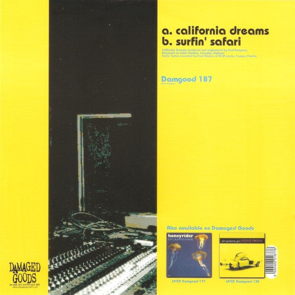 Honeyrider : California Dreams (7", Single)