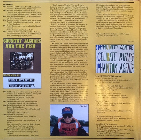 The Celibate Rifles : Platters Du Jour (2xLP, Comp + 7", EP)