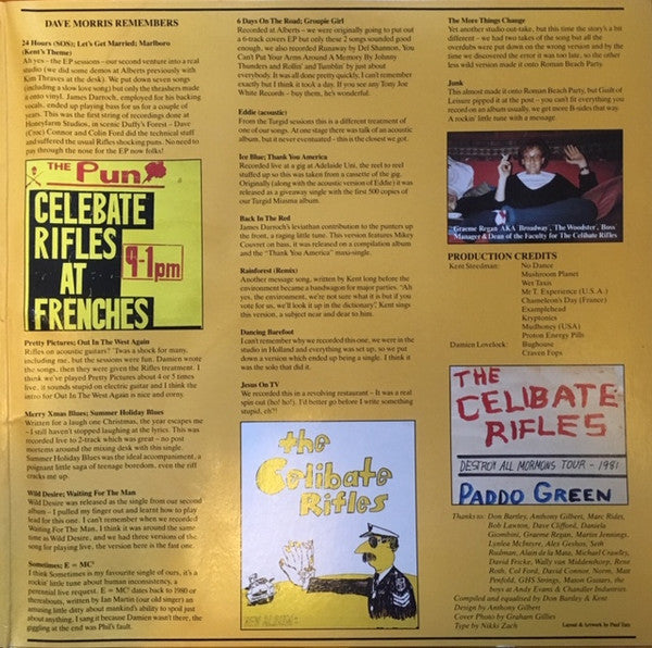 The Celibate Rifles : Platters Du Jour (2xLP, Comp + 7", EP)