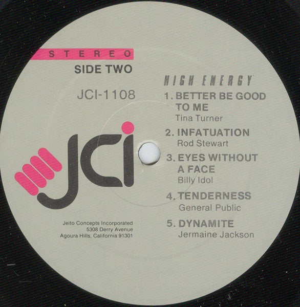 Various : High Energy (LP, Comp)