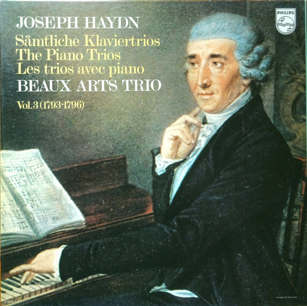 Joseph Haydn - Beaux Arts Trio : Sämtliche Klaviertrios / The Piano Trios / Les Trios Avec Piano - Vol. 3 (1793-1796) (5xLP, Comp + Box)