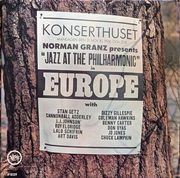 Various : Jazz At The Philharmonic In Europe (LP, Album, Mono, MGM)