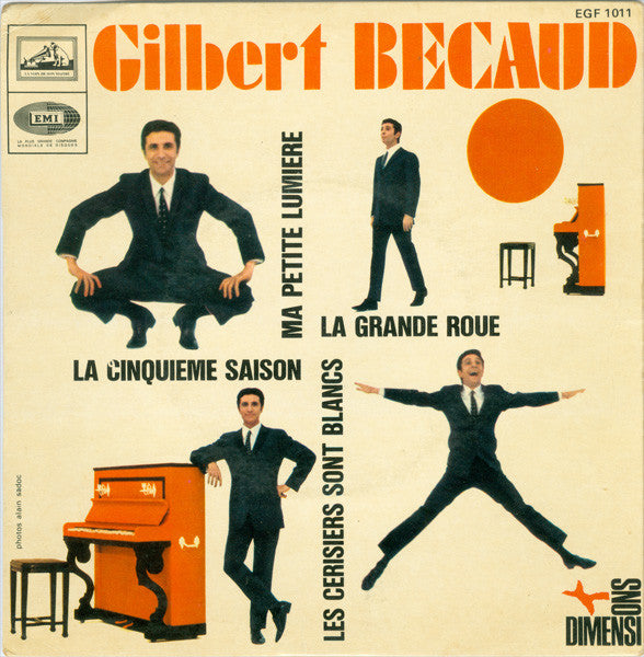 Gilbert Bécaud : La Grande Roue (7", EP)