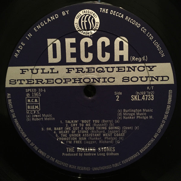 The Rolling Stones : Out Of Our Heads (LP, Album)