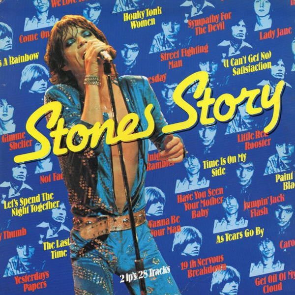 The Rolling Stones : Stones Story (2xLP, Comp)