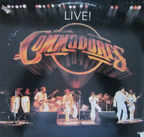 Commodores : Live! (2xLP, Album)
