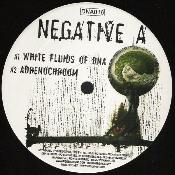 Negative A : White Fluids Of DNA (12")