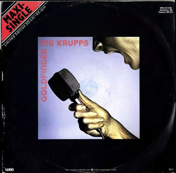 Die Krupps : Goldfinger (12", Maxi, Ltd)