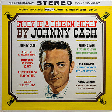 Johnny Cash, Frank Simon, Jan Howard, Bobby Austin : Story Of A Broken Heart  (LP, Comp)