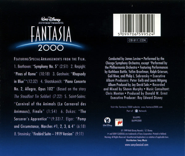 James Levine (2), Chicago Symphony Orchestra : Fantasia 2000  (CD, Album)