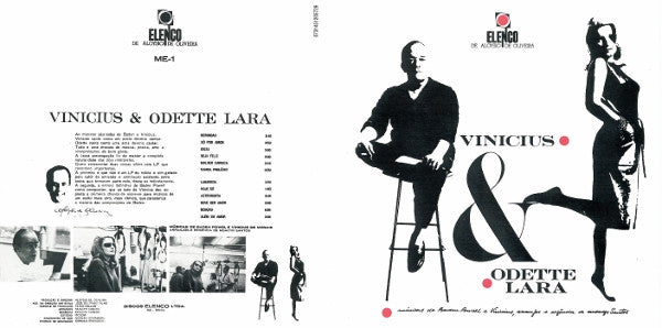 Vinicius De Moraes & Odette Lara : Vinicius & Odette Lara (CD, Album, RE, RM)