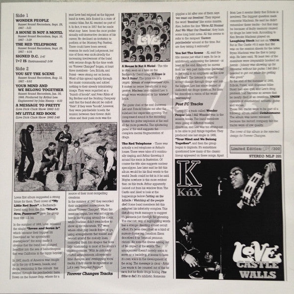 Love : Castle Walls (10", EP, Unofficial)