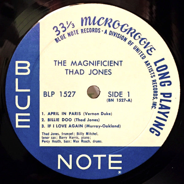 Thad Jones : The Magnificent Thad Jones (LP, Album, Mono, RE)