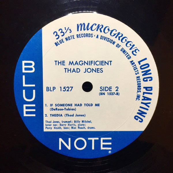 Thad Jones : The Magnificent Thad Jones (LP, Album, Mono, RE)