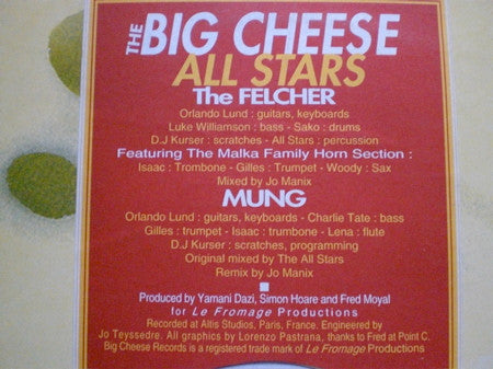 The Big Cheese All Stars : The Felcher / Mung (12")