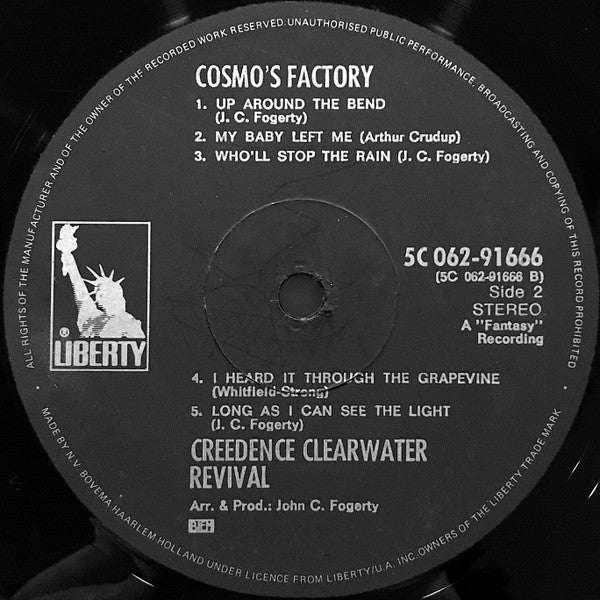 Creedence Clearwater Revival : Cosmo's Factory (LP, Album)